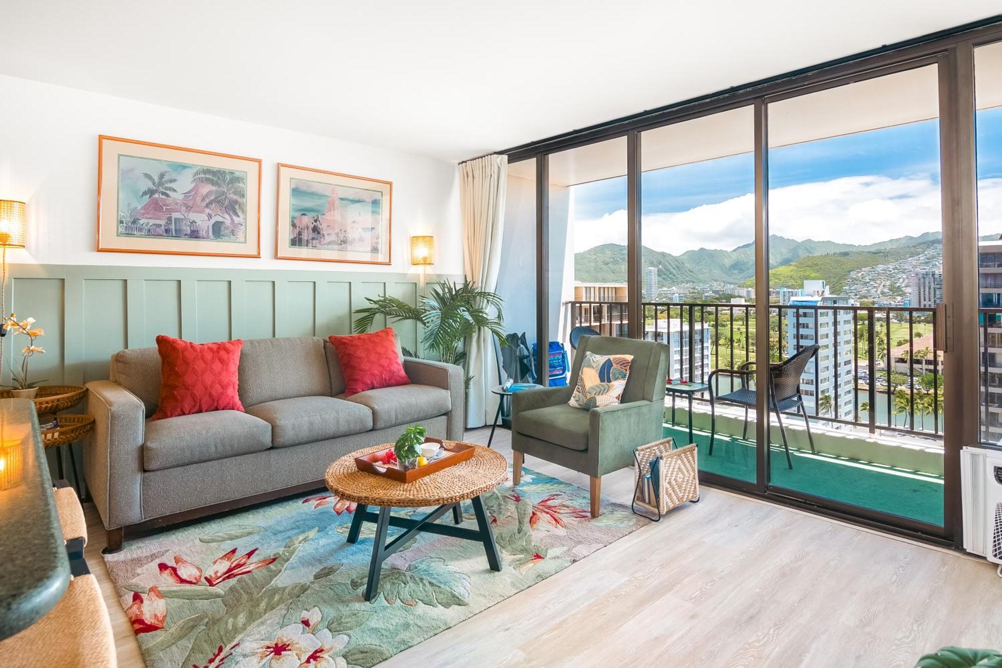 Mountain View Condo W/ King-Size Bed, Free Parking 호놀룰루 외부 사진
